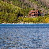 Image: Morskie Oko mountain hut in the Tatra Mountains